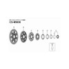 シマノ (SHIMANO) リペアパーツ 11Tギア CS-M9000 Y1PU11000