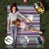 HX&OD Large Picnic Blanket Outdoor 80”x60” Waterproof Picnic Mat Foldable