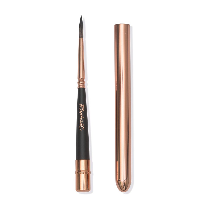 Raphael SoftAqua 1795 Travel Brush, Mop, Metal, Gold, 3/0
