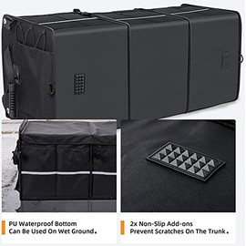 organizador para asiento trasero Organizador De Maletero For Coche, Accesorios For Coche, Organizador De Coche Plegable Con Varios Compartimentos,... 