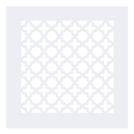 PATIKIL Air Vent Cover Grille for 9.5"x9.5" Duct Opening, Acrylic Glass (PMMA) Decorative Wall Ceiling Hole Cover Register for Home Ventilation Decor