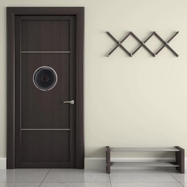 Qcwwy WiFi Security Camera,1080P HD Indoor Home Security Cameras Smart Wireless Camera Security Surveillance Camera Dog Baby Elder Remote Monitoring Equipment (Black)