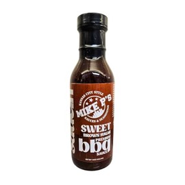 Mike P's Kansas City Sweet Brown Sugar BBQ Sauce, 15oz (Pack of 2)