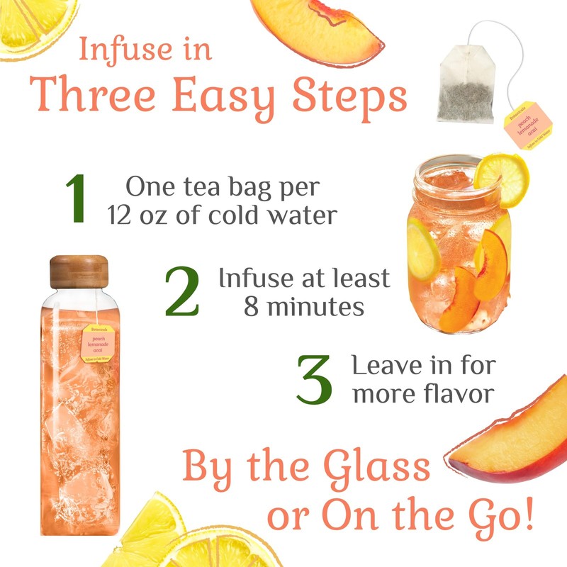 Bigelow Botanicals Cold Water Infusion Herbal Variety Pack, Caffeine F