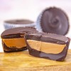 Wockenfuss Candies Jumbo Dark Peanut Butter Cups - 3 pieces