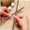IWOWHERO 50pcs Natural Craft Sticks Twigs for DIY Home Decoration