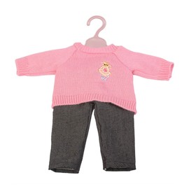 Clothes Hangers Plastic Doll Clothes Hanger Toy Hanger Mini Clothes Hanger Miniature Clothes Hanger White Clothes Hanger Pink Clothes Accessories for 14-18 Inch Doll Outfits, Pack of 12