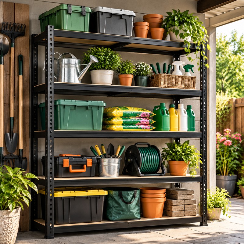 Heavy Duty Garage Storage Shelving Rack for Home Organization –