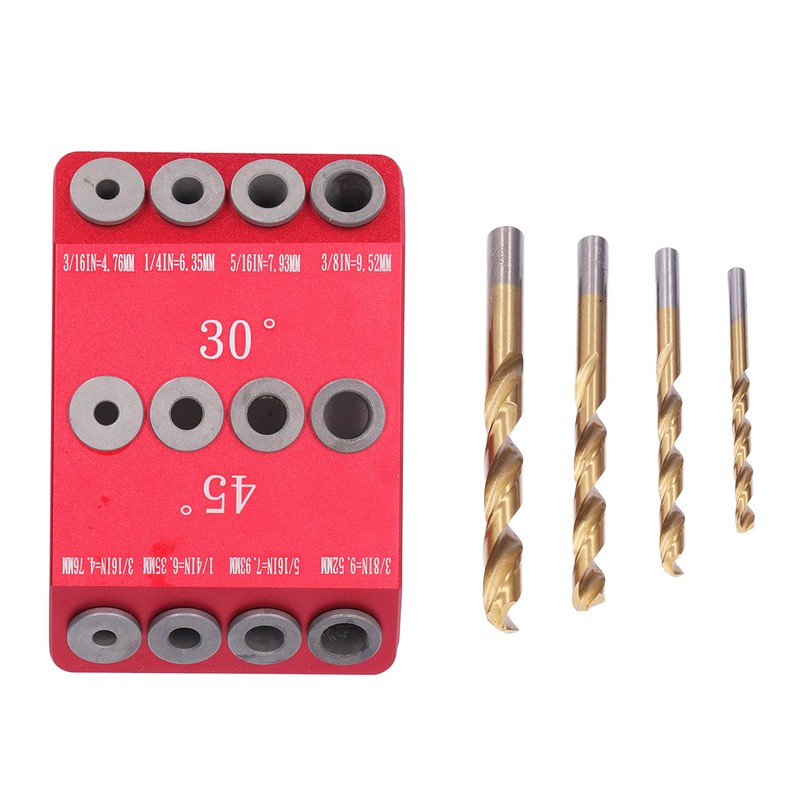 Hole Locator Drilling Kit Multi Angle Pocket Holes Doweling Jig