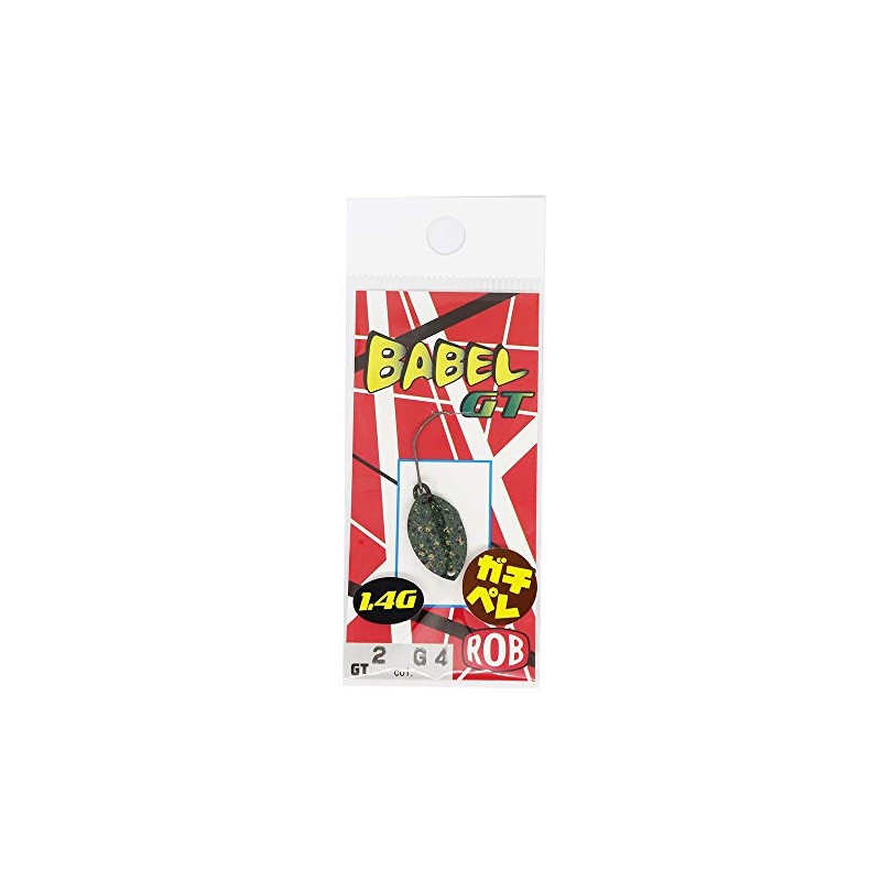 ROB LURE Spoon, Babel GT2, 0.05 oz (1.4 g), #4