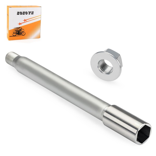 Front Wheel Axle & Nut for Honda CR125R CR250R CRF250