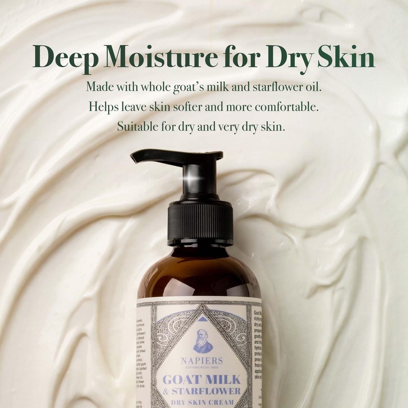 Napiers Goat Milk & Starflower Moisturising Cream - Dry Skin