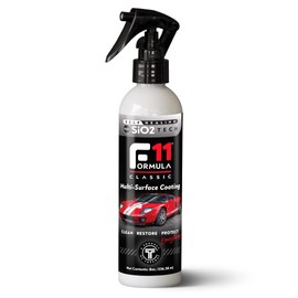 TopCoat F11 Car Polish & Sealer for Cars, Motorcycles, RVs and More – Water-Based Alternative to Ceramic Car Wax - 8 oz F11 Top Coat Spray Bottle