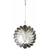 Hanging Stainless Steel Garden Wind Spinner Sun Catcher Crystal -