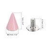 uxcell 16 Sets Spikes and Studs Kit, 7mm Cone Spikes