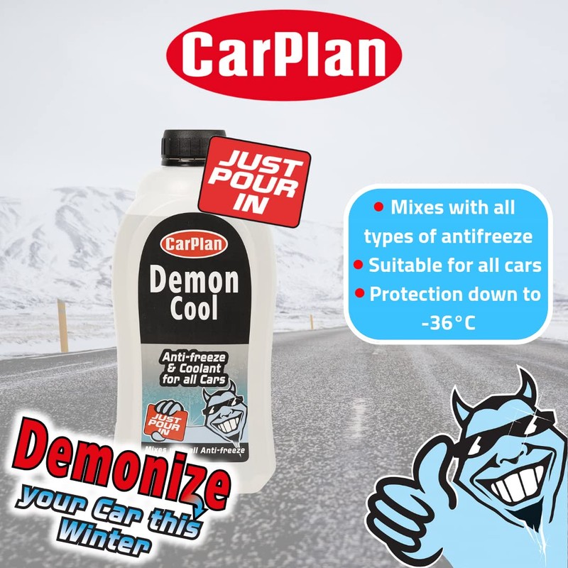 CarPlan Demon Chill - Winter Gift Pack Screenwash Booster De-Icer