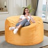 HABUTWAY Bean Bag Chair 3Ft Luxurious Velvet Ultra Soft Fur