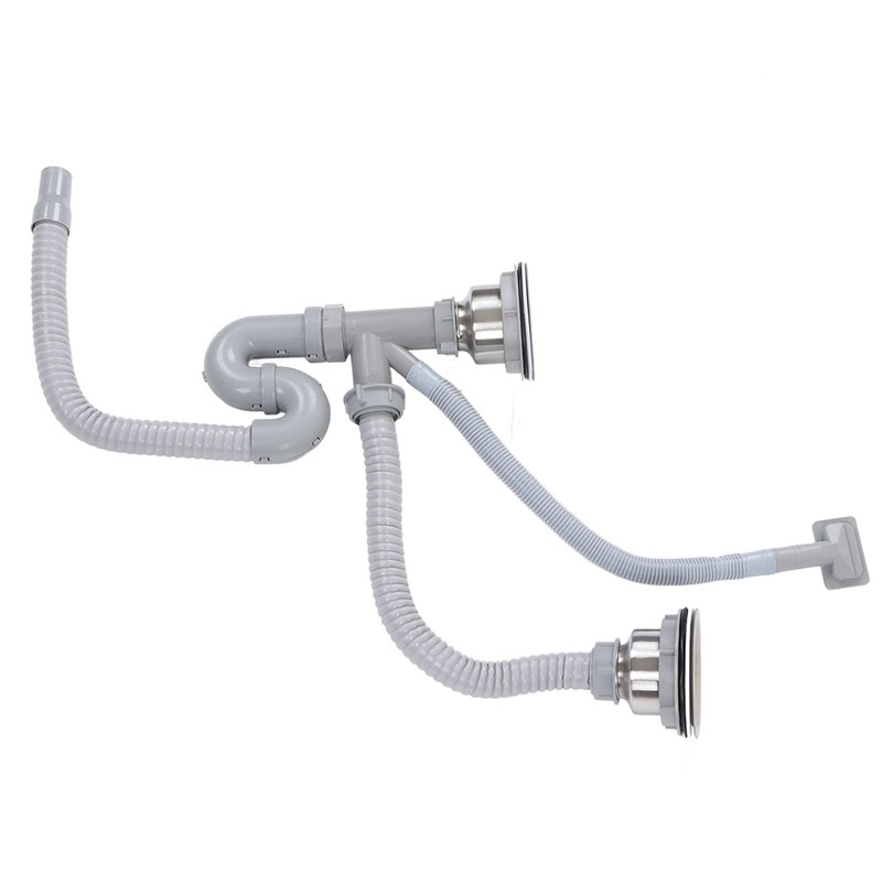 Stainless Steel S Curved Drain Pipe for Kitchen Sink with