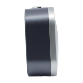 Seiko Kyoda II Non Ticking Bedroom Alarm Clock, 4 Inch, Silver