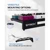 STRICH Guitar Pedal Board Aluminum Alloy 3.24lb Lightweight Pedalboard 28''