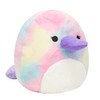 Squishmallows SQU-12 Brindall Rainbow Platypus, Multicolor (SQJW22-12PL-12)