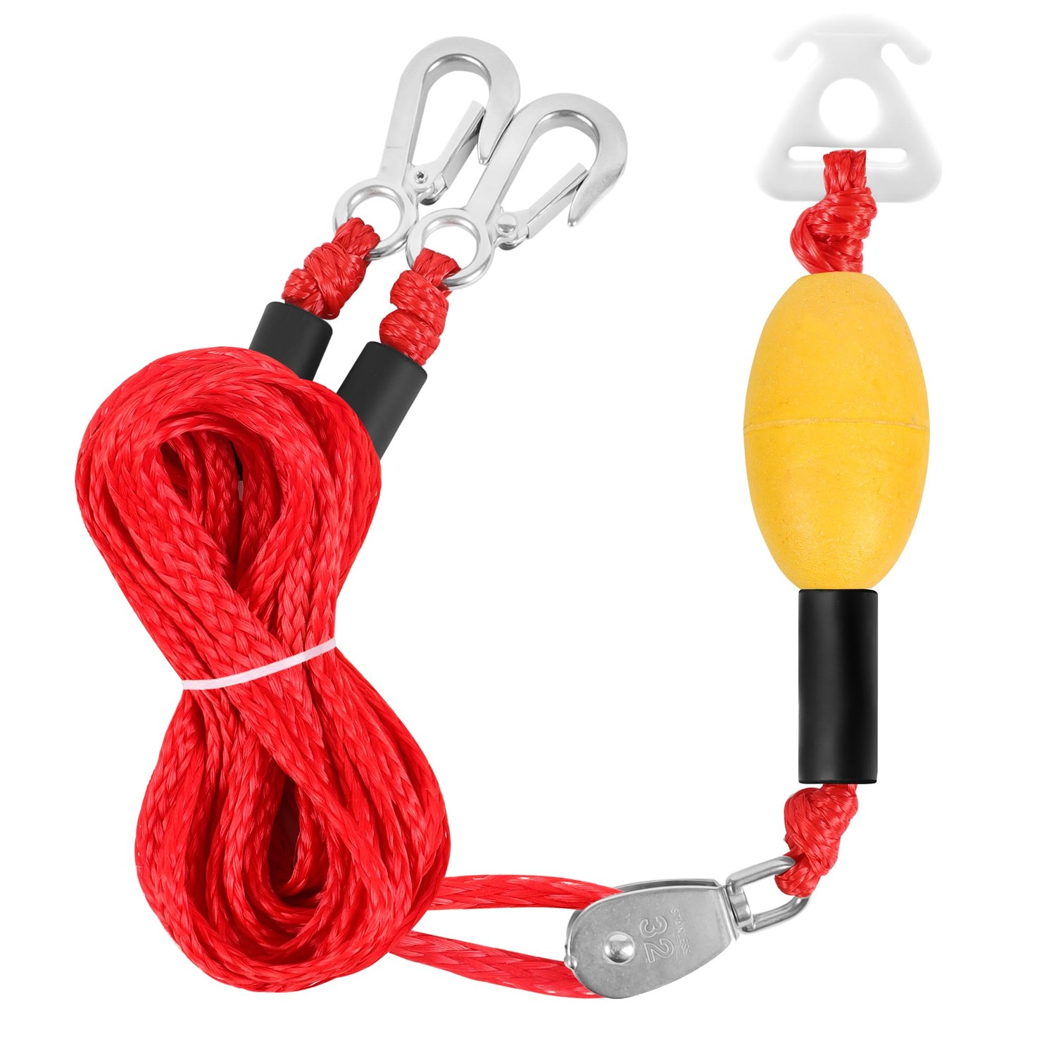 Self Centering Tow Harness for Watersports with Foat Ball, Heavy Duty ...