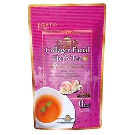 Estepro Labo Collagen Facial Herbal Tea Pro, Pack of 30, Peach Flavor