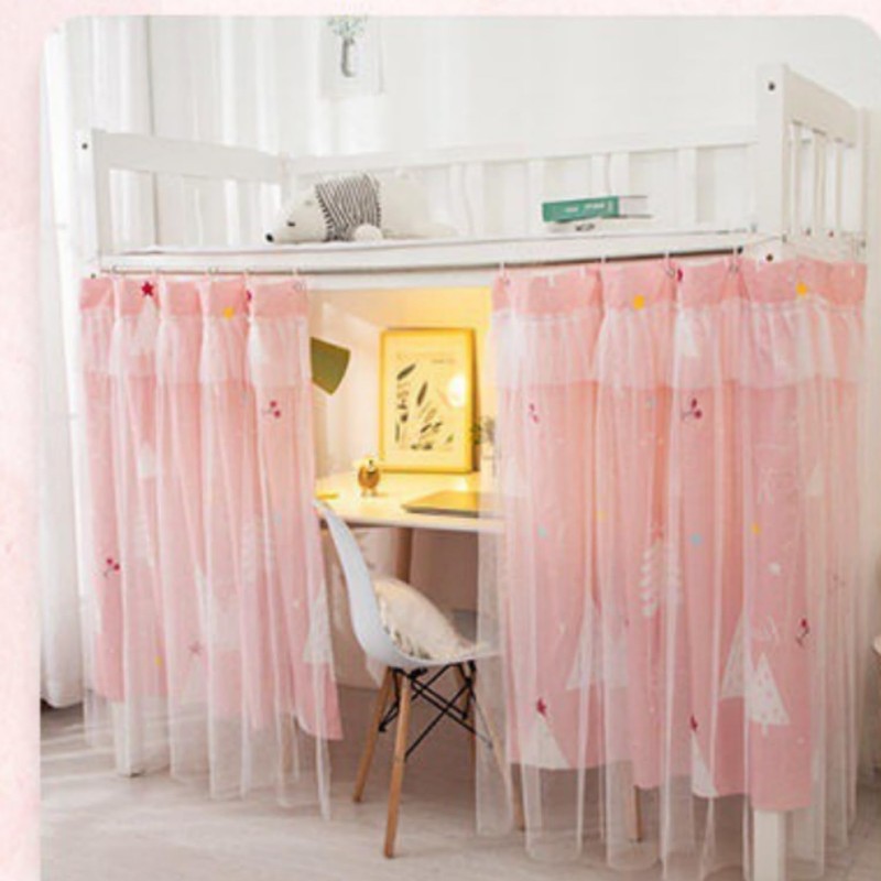 ITODA Cabin Bunk Bed Curtain Stylish Canopy Bed Tent Dustproof