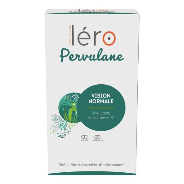 Lero Compléments alimentaires Léro Pervulane Vision prévention DMLA 90 capsules
