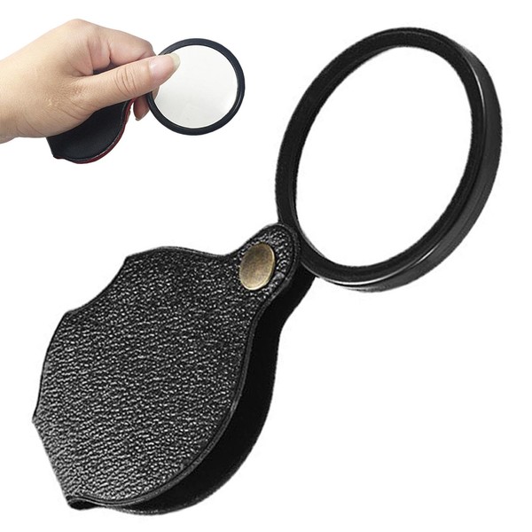 20x Pocket Magnifier, Rotatable Pocket Magnifier, Foldable HD Mini Pocket