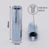 SKIR'CO (6 pcs) Knurled Drop in Anchors M10 x 40