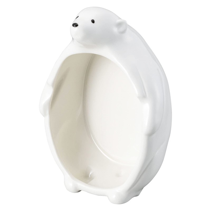 Sunart SAN3643 Cute Tableware "North Pole" Shirokuma Animal Bowl Somen
