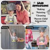 R HORSE Kid Apron and Chef Hat Set 2Pcs Adjustable