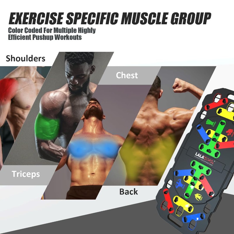 Emphasis On All-Round Workouts!Home Indoor Push-Up Board Multi-Purpose Stand Aid