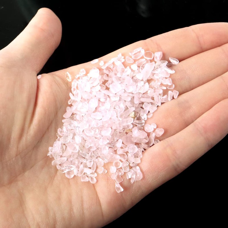 Gold Stone Rose Quartz, Small Size, Rough Stone, 3.5 oz