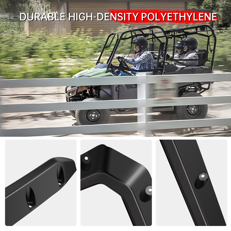 XATVXUTV Front Fender Flares for Honda Pioneer 700-2 700-4 14-21,