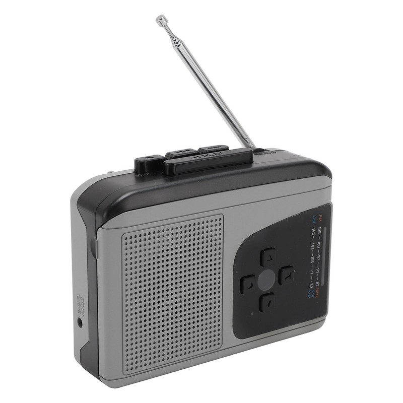 Portable Cassette Player ABS Cassette to MP3 Converter AM FM