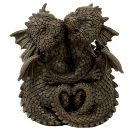 MC Garden Dragon Figurine Cuddly Small Fantasy Figure Decorative Dragon Garden