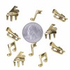 Musical Pushpins - Gold Finish