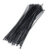 Yammy Nylon Cable Ties (Wearproof Type), 7.9 x 0.1 inches