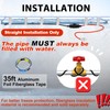 HEATIT Heat Tape Electric Heating Cable Automatic Heat Tape Pipe