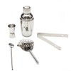 Cocktail Shaker Set - 5pcs Stainless Steel Bartending Kit with