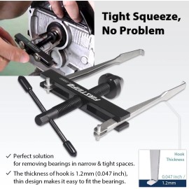 FIRSTINFO TOOLS FIT YOUR NEEDS Fit Tools Crank Bearing Seal Remover Separator Puller With 4 Pcs Hooks