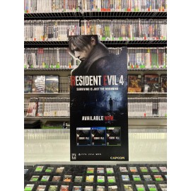 Resident Evil 4 Remake Standee Countertop Display