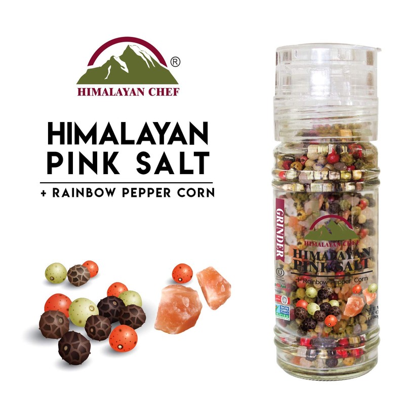 Himalayan Chef Blend Of Organic Rosemary With Himalayan Pink Salt