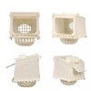 AIMALL Plastic Bird Nesting Box Breeding Hatch House with Observation