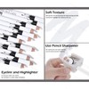 Ownest 12 Pcs White Eyeliner Highlighter Pen, White Pearl Eyeliner