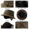 TOP-EX Waterproof Winter Earflap Bucket Hats with Ear & Neck