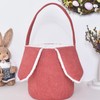 Long Ear Easter Buckets - Bunny Egg Hunt Easter Bucket