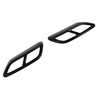 2PCS Exhaust Muffler Tail Pipe Cover Left Right Decorative Tail